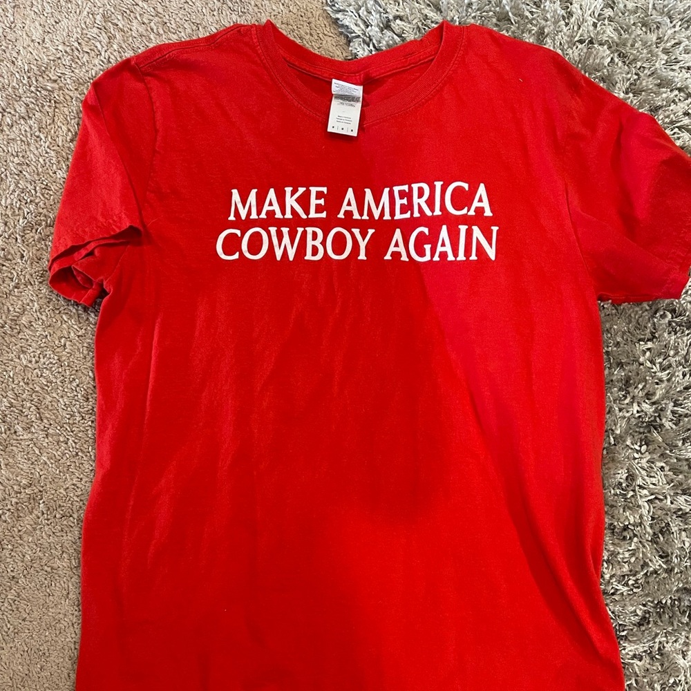 “Make America Cowboy Again” T shirt